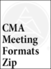 CMA Meeting Formats Zip