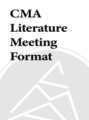 CMA Literature Meeting Format
