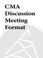 Discussion Meeting Format